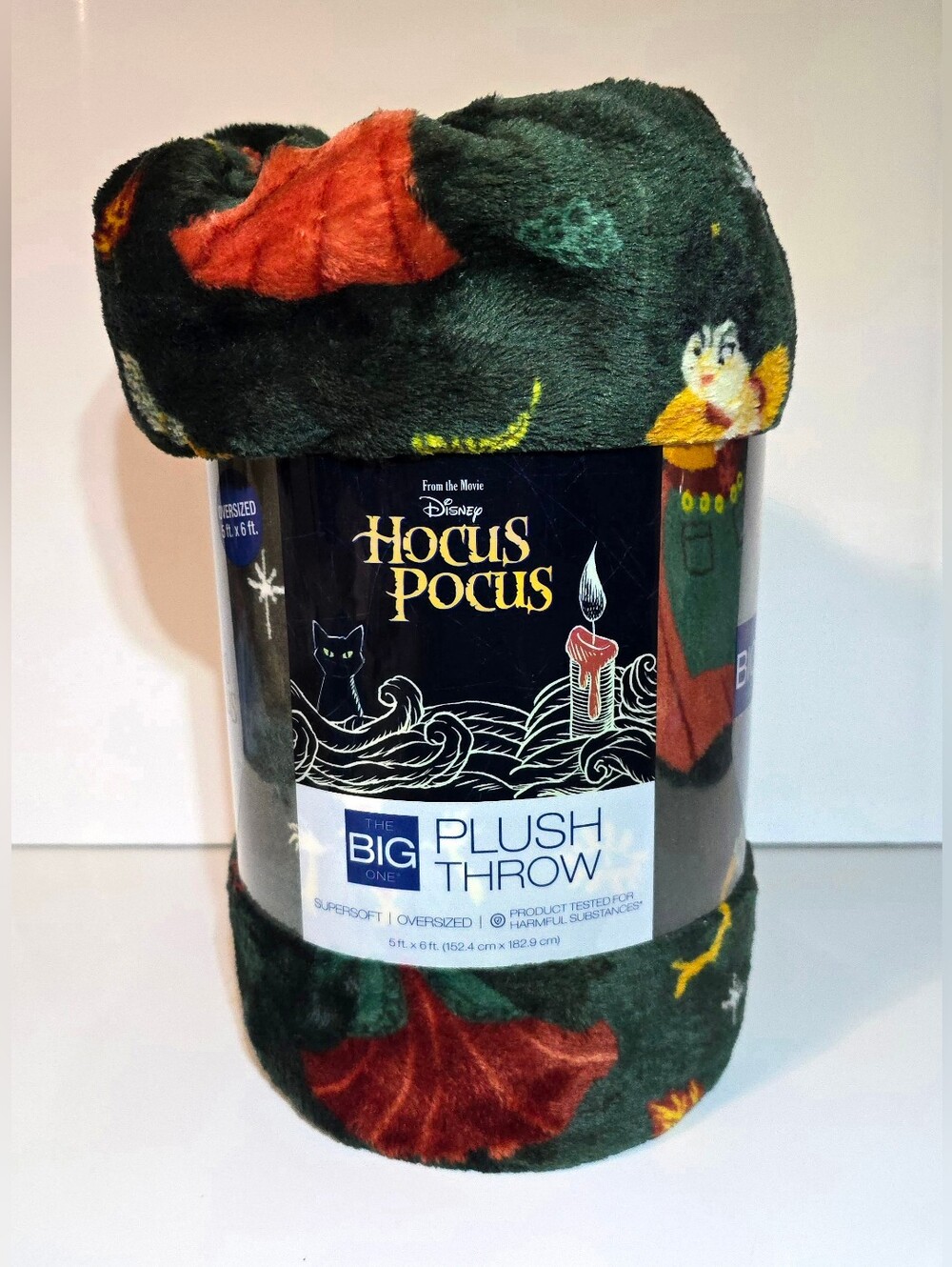 The Big One Disney Hocus Pocus Oversized Plush Throw Blanket Kohls Halloween